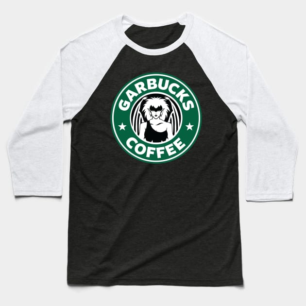 Garbucks Coffee - Demona Baseball T-Shirt by Twogargs